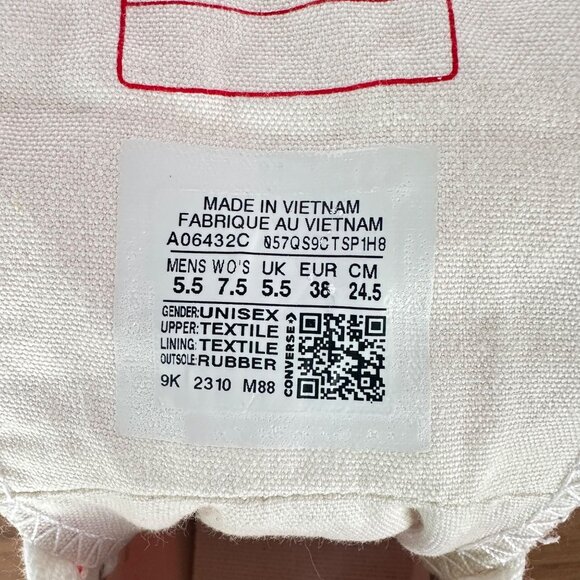 Converse Chuck 70 Plus Hi Top Platform Sz 7.5 Women Shoes Orange Sneaker A06432C - Picture 12 of 12